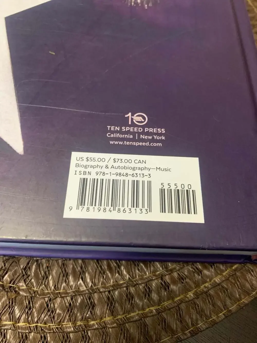 Ten Speed Press hardcover edition